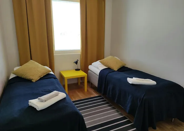 Convenient For 3 With Sauna Joensuu